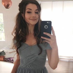 Blue Bridesmaid Dress JJ’s House